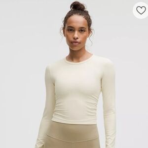 Lululemon All It Takes Back-Twist Ribbed Long Sleeve Shirt